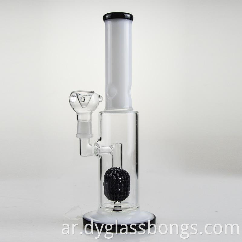 Straight glass bong